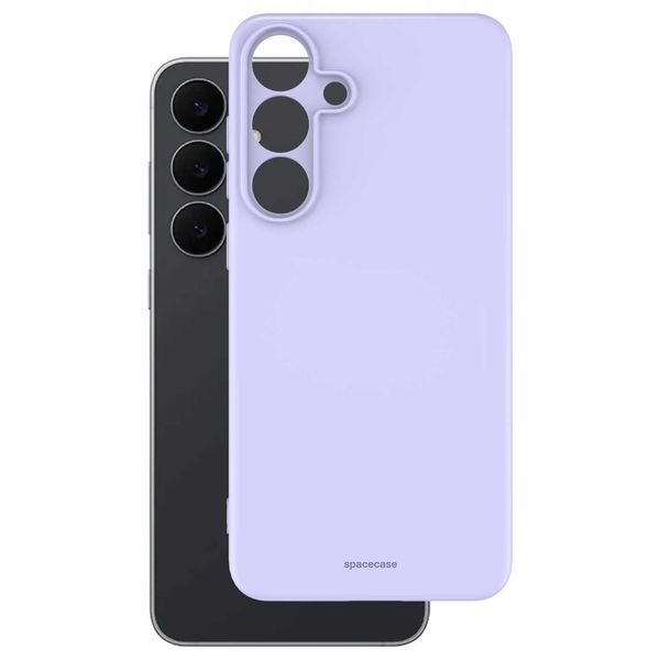 Spacecase Silicone Case 3.0 Galaxy S25 Fe Light Purple zdjęcie 2