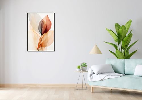 Plakat 64x90cm Eteryczne Liście na Arena.pl