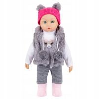 LALKA INTERAKTYWNA BOBAS KINDERPLAY MÓWI ŚMIEJE SIĘ PŁACZE UBRANKA