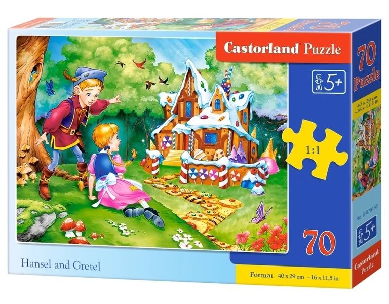 PUZZLE 70 HANSEL AND GRETEL zdjęcie 1