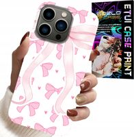 ETUI DO IPHONE 14 PRO MAX - RÓŻOWE WSTAZKI WSTĄZKA MODNE WZORY CASE