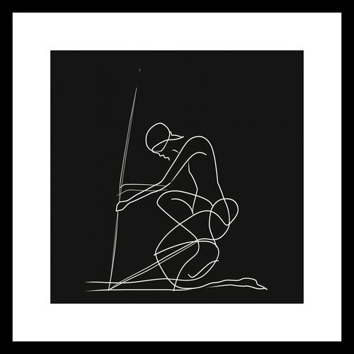 Plakat 20x20cm Linia na Arena.pl