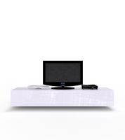 VIGO 180 biała - szafka pod telewizor, podwieszana fronty połysk