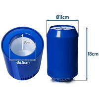 Lodówka Turystyczna Abarqs IBS-0,5L Niebieska