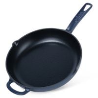 Patelnia Żeliwna Emaliowana na Gaz Indukcję Grill Ognisko Piekarnika 24 cm