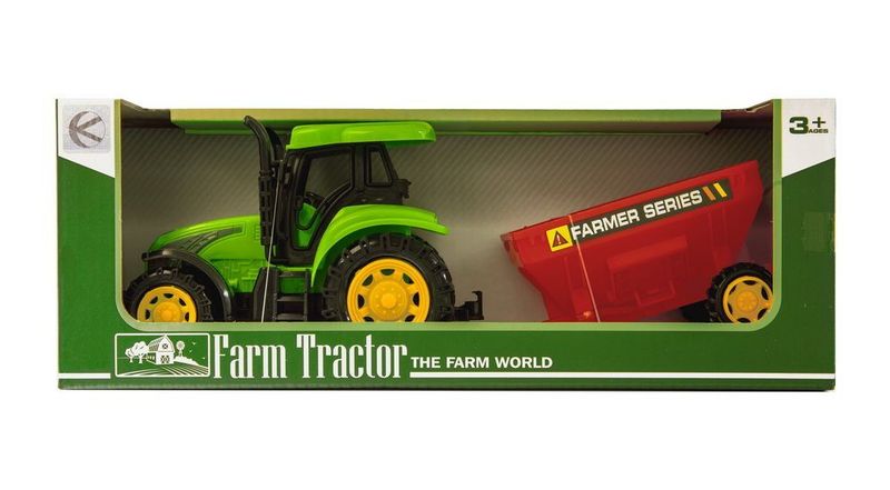 Traktor z przyczepą zdjęcie 2