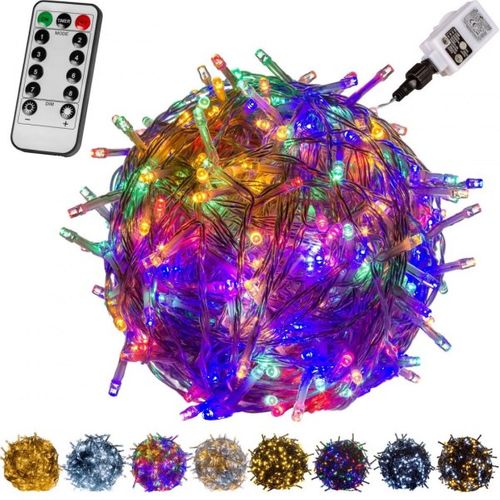 Lampki 200 LED kolorowe z programatorem na Arena.pl