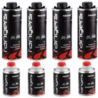 4 x Troton RANGERS 2K powłoka ochronna poliuretanowa 3:1 czarna | 1 kg