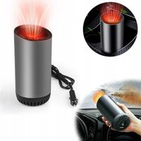 GRZEJNIK SAMOCHODOWY PRZENOŚNY TERMOWENTYLATOR DO ROZMRAŻANIA SZYB AUTO