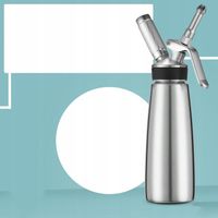 SYFON DO BITEJ ŚMIETANY STAL NIERDZEWNA 304 Z 14 AKCESORIAMI 500ML - XXL