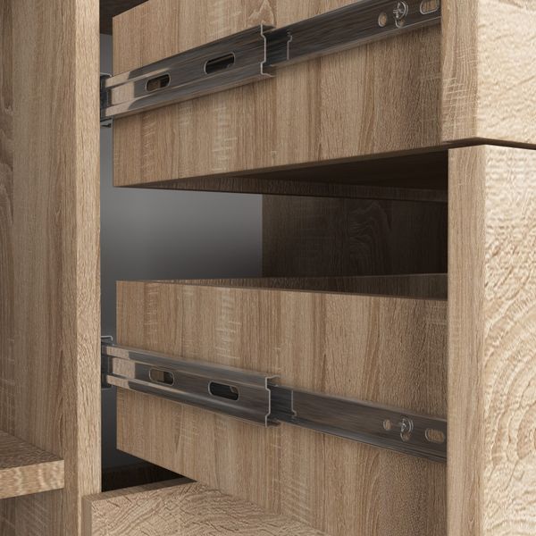 KOMODA K 45 110 cm DĄB SONOMA zdjęcie 5