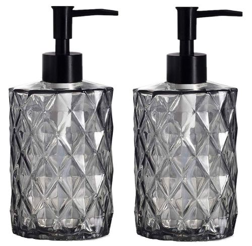 Dozownik na mydło z pompką 12 uncji szklany na Arena.pl