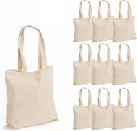 Torba Bawełniana | na zakupy |do dekorowania | eko-Torba | 25 sztuk
