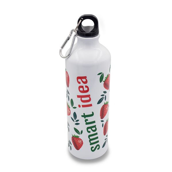 Bidon aluminiowy Easy Tripper 800 ml, biały zdjęcie 4