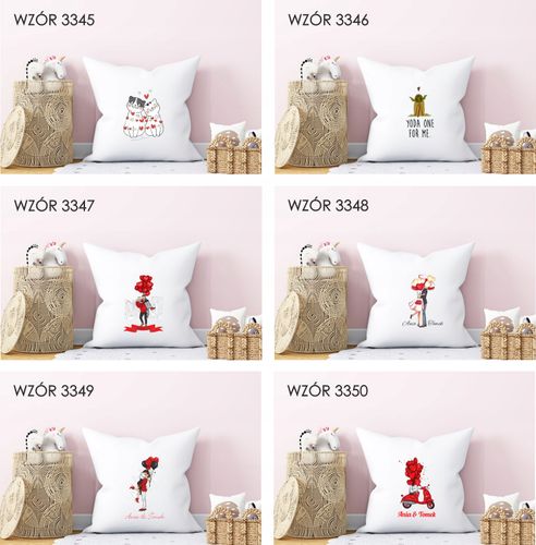 Poduszka z nadrukiem PREZENT na WALENTYNKI LOVE na Arena.pl