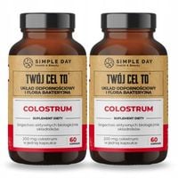 COLOSTRUM – KLUCZ DO WITALNOŚCI W KAŻDEJ KAPSUŁCE ODPORNOŚĆ 400 mg 60 KAPS.