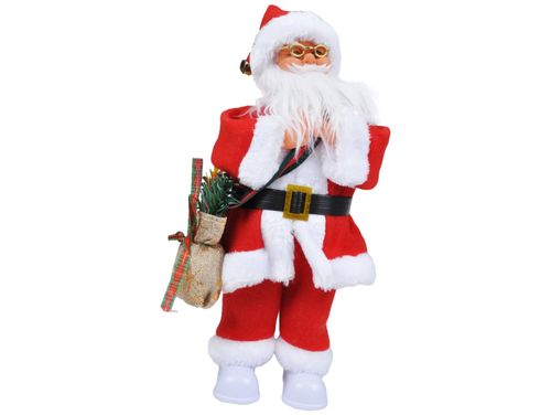 Mikołaj grający świąteczny duży tańczy świeci muzyka figurka xxl na Arena.pl