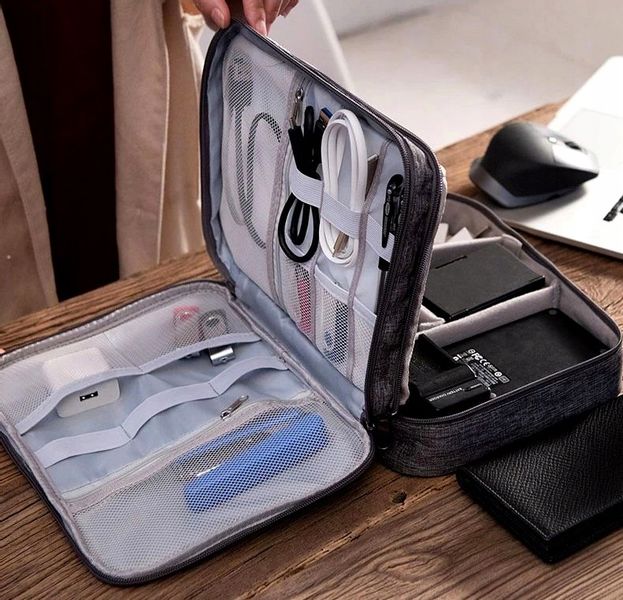 Organizer Torba Podróżna Na Kable Ładowarki Etui zdjęcie 14