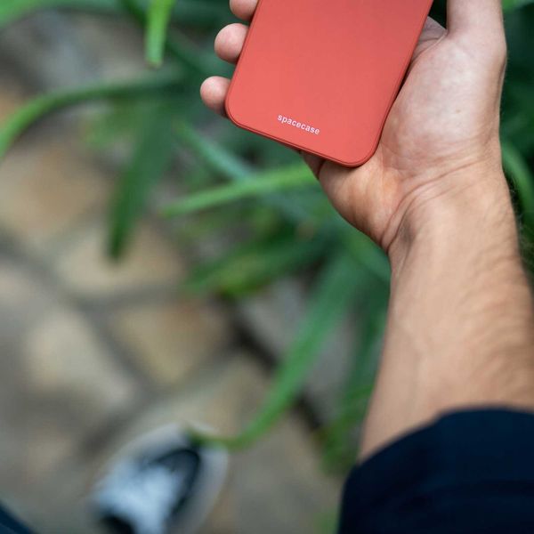 Spacecase Silicone Case Galaxy S21 Red zdjęcie 3
