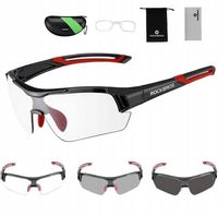 Sportowe Okulary PRZECIWSŁONECZNE FOTOCHROM Ramka
