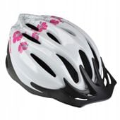 Kask Rowerowy Damski REGULOWANY S/M z OŚWIETLENIEM LED Fischer