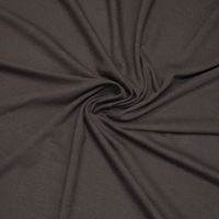 Ciemny Chłodny Brąz -jersey wiskozowy 220g/m2