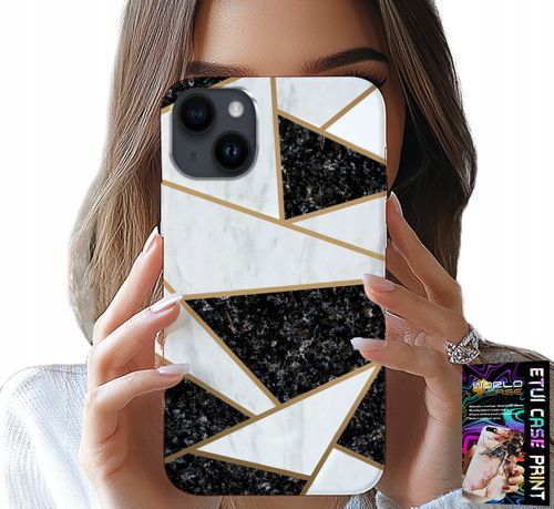 ETUI DO IPHONE 15 - ELEGANCKIE MODNE WZORY CASE + SZKŁO na Arena.pl