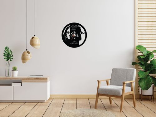 Zegar ścienny z płyty winylowej Adele 23.5 na Arena.pl