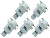 żarówka LED BAX7x12 EBSR licznik 24V BIAŁA 5 szt