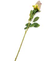 SZTUCZNA RÓŻA DŁUGA GAŁĄZKA 66 cm żółta fioletowa SZTUCZNE RÓŻE