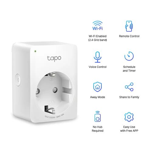 Gniazdko Smart Plug WiFi Tapo P100(2-pack) na Arena.pl