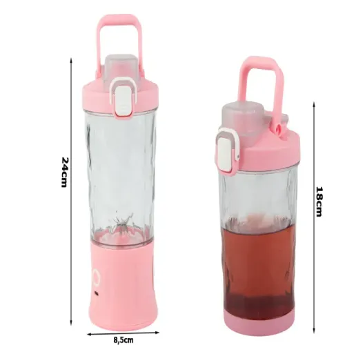 Blender do smoothie przenośny bezprzewodowy rozdrabniacz lodu owoców na Arena.pl