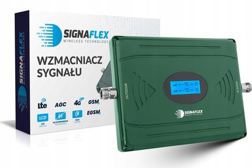WZMACNIACZ ZASIĘGU SYGNAŁU INTERNETU TELEFONU GSM DCS 4G LTE na Arena.pl