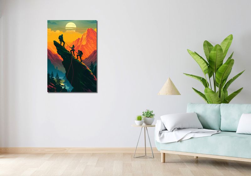 Obraz 60x90cm U Szczytu zdjęcie 2