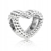 Charms Pandora - Srebrne serce z koralików 797516