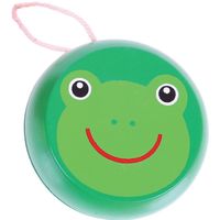 Gra zręcznościowa JOJO drewniane solidne żabka