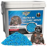 TRUTKA TRUCIZNA PELLET GRANULAT NA SZCZURY MYSZY ULTRA MOCNA NO PEST