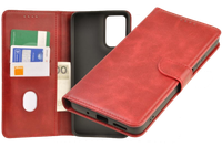 Etui portfel Wallet do Motorola Moto G06 Power czerwony