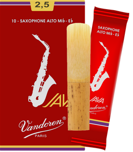 Stroik saksofon altowy 2,5 Vandoren JAVA Filed Red SR2625R