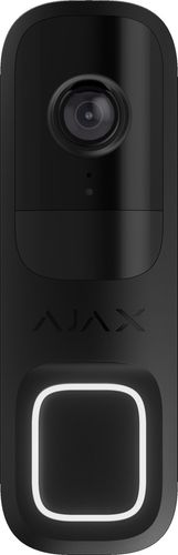 Wideodomofon Bezprzewodowy DoorBell z AI, sensorem PIR i sterowaniem w aplikacji (black) AJAX SYSTEMS 66391.125.BL1 na Arena.pl