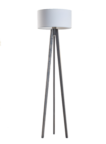 Hebanowa lampa MIAMI E27 tripod na Arena.pl