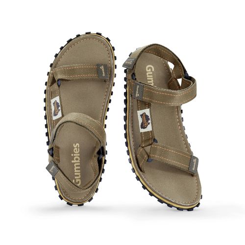 Gumbies męskie sandały TRACKER SANDALS UNISEX KHAKI 41 na Arena.pl