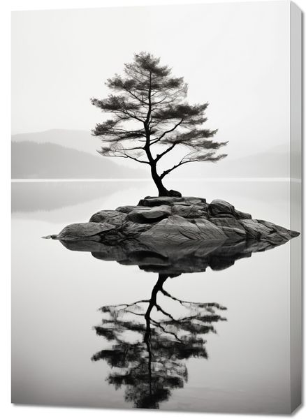 Obraz 70x100cm Samotne Drzewo zdjęcie 1