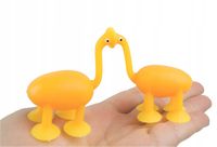 EDUKACYJNE KLOCKI KONSTRUKCYJNE GUMOWE SILIKONOWE PRZYSSAWKI ZWIERZAKI