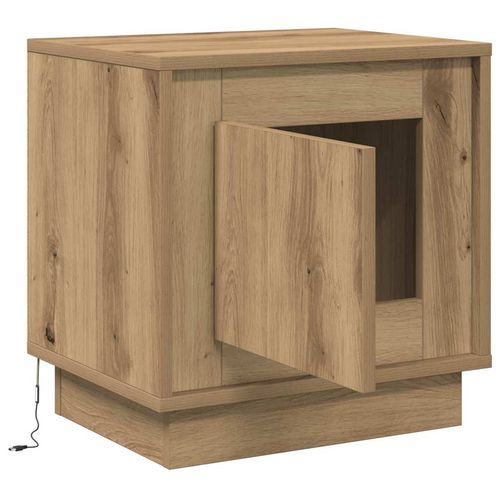 Szafka Nocna z 2 pcs dąb artisan 44 x 34.5 x 45 cm na Arena.pl