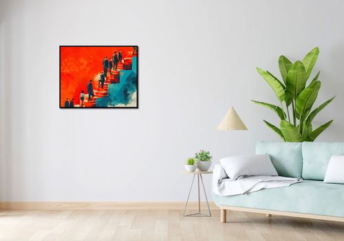 Plakat 76x60,5cm Metafory Sukcesu na Arena.pl