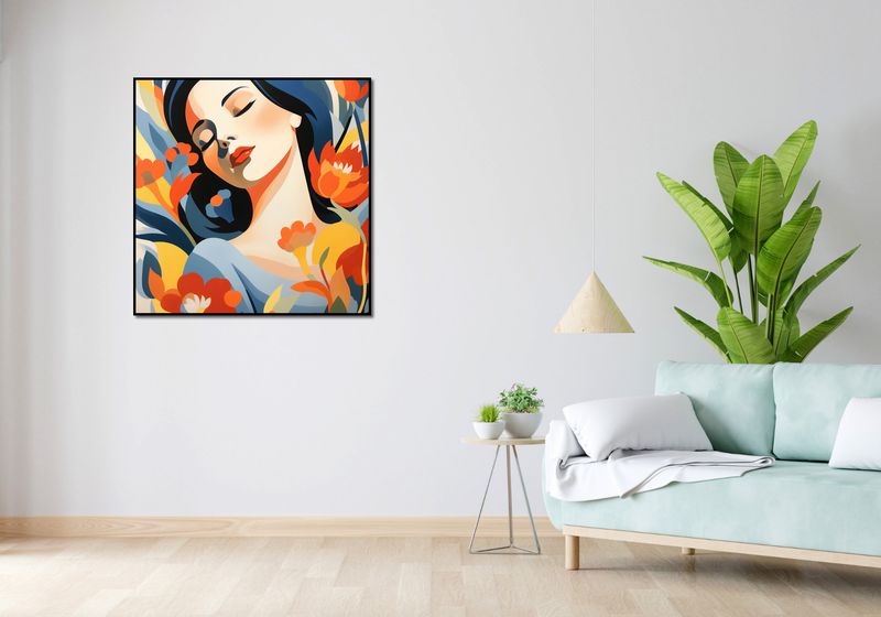 Plakat 90x90cm Urok Wewnętrzny zdjęcie 4