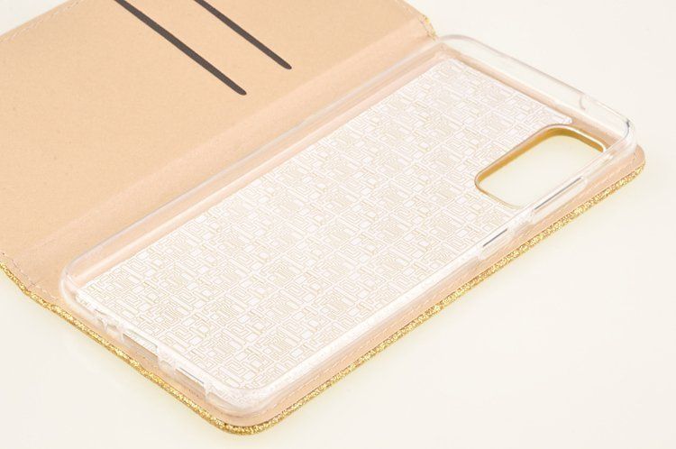 Etui Shining Book do Samsung Galaxy S20 złoty zdjęcie 3