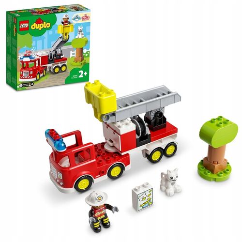 LEGO Duplo 10969 Wóz strażacki grający Prezent na Arena.pl