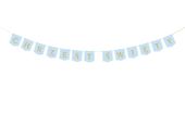 Baner Chrzest Święty niebieski, 200 cm
